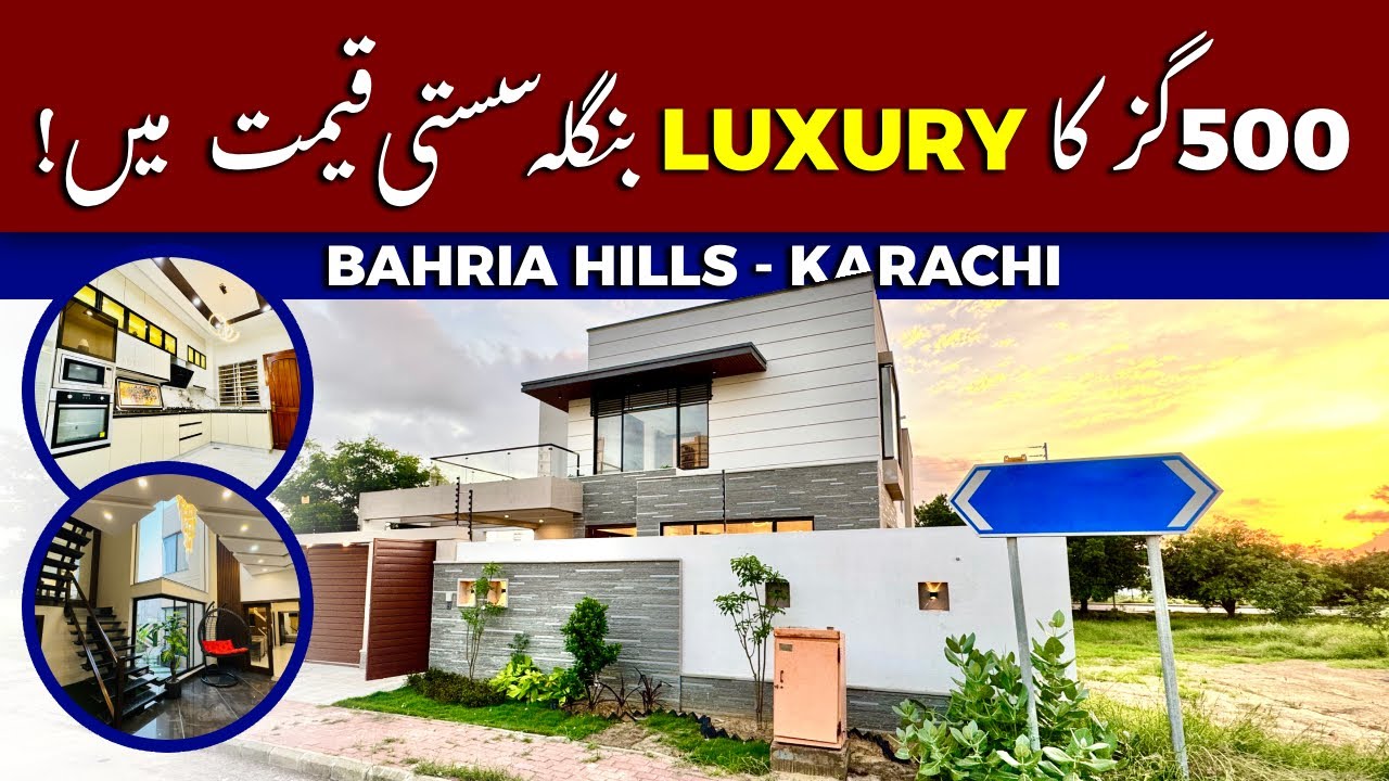 500 Sq Yards House in Bahria Town Karachi For Sale
