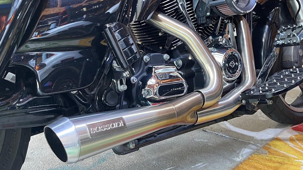 Bassani Road Rage 2 into 1 Exhaust - Baffle Wrap Removed