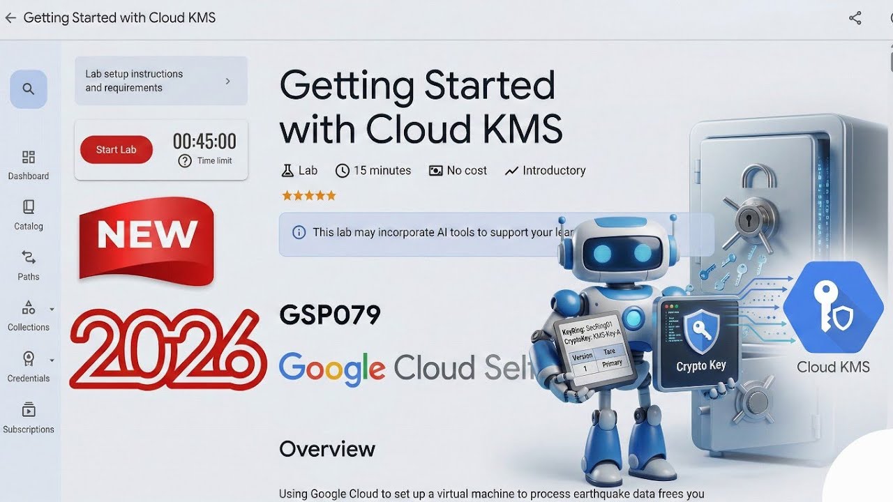 Getting Started with Cloud KMS | GSP079 | #gsp079 #arcade2026 #googlecloudskillsboost