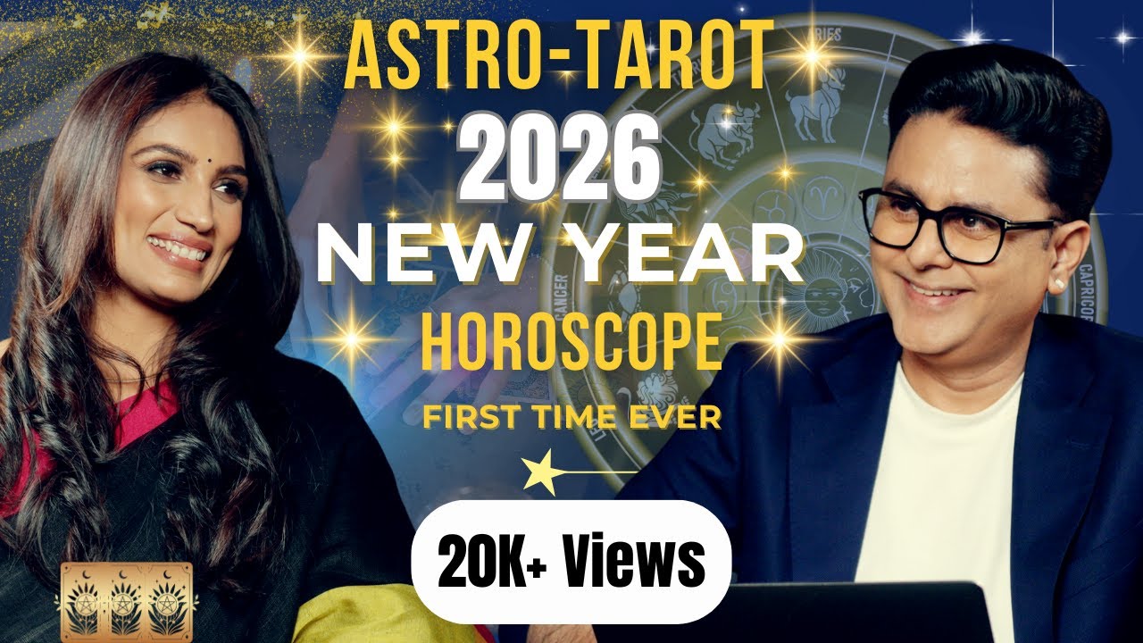 Tarot Meets Astrology : Horoscope 2026 | First Time in History #sundeepkochar  #kavyalsedani