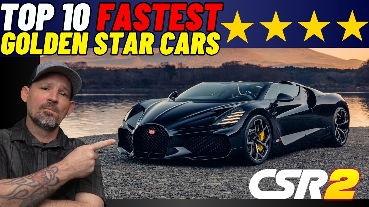 Топ-10 самых быстрых автомобилей Golder Star | Дополнительные видеоматериалы о самых быстрых авто...