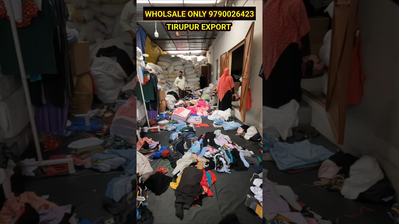 Export Surplus Wholesale Market Tirupur