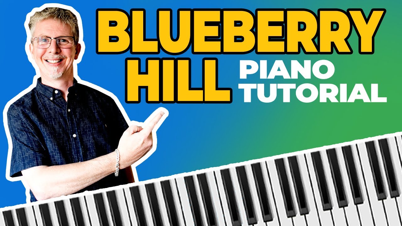 Blues Piano Lesson - A Beginners Guide | Blueberry Hill Easy Piano | Fats Domino