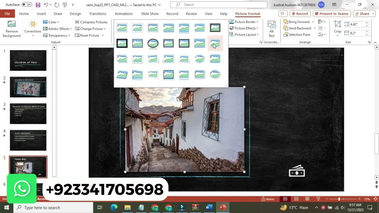 Exp22_PowerPoint_Ch02_ML2_Peru | Exp22 PowerPoint Ch02 ML2 Peru