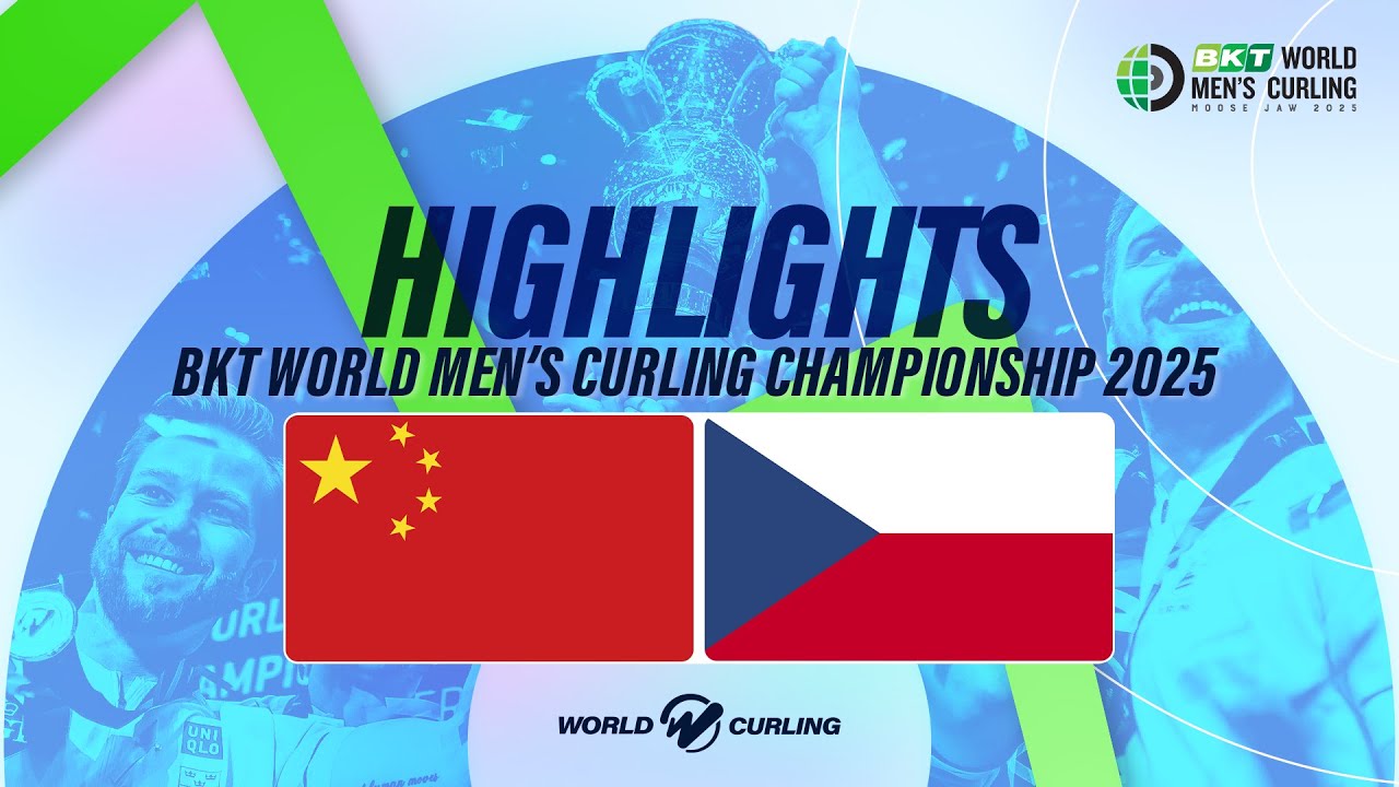 China v Czechia - BKT World Men's Curling Championship 2025