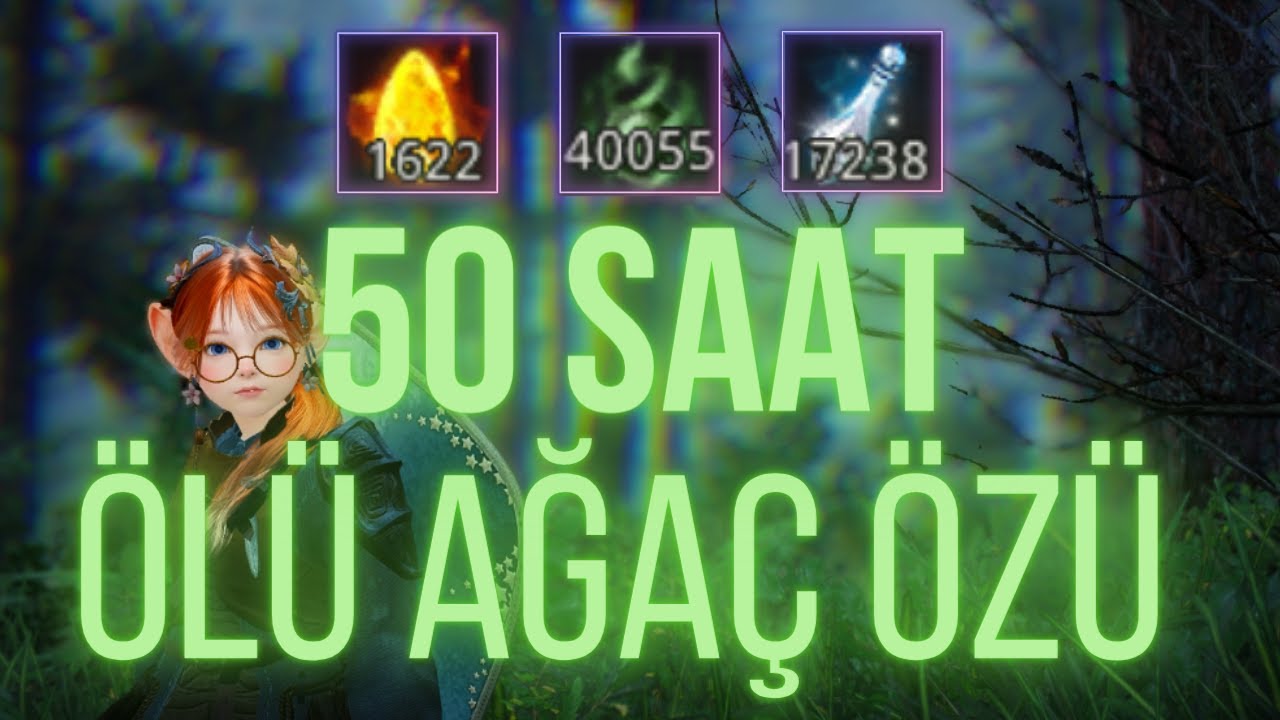 [BDO] 2000 Mastery - 50 SAAT ÖLÜ AĞAÇ ÖZÜ! (50hr Dead Tree Essence)