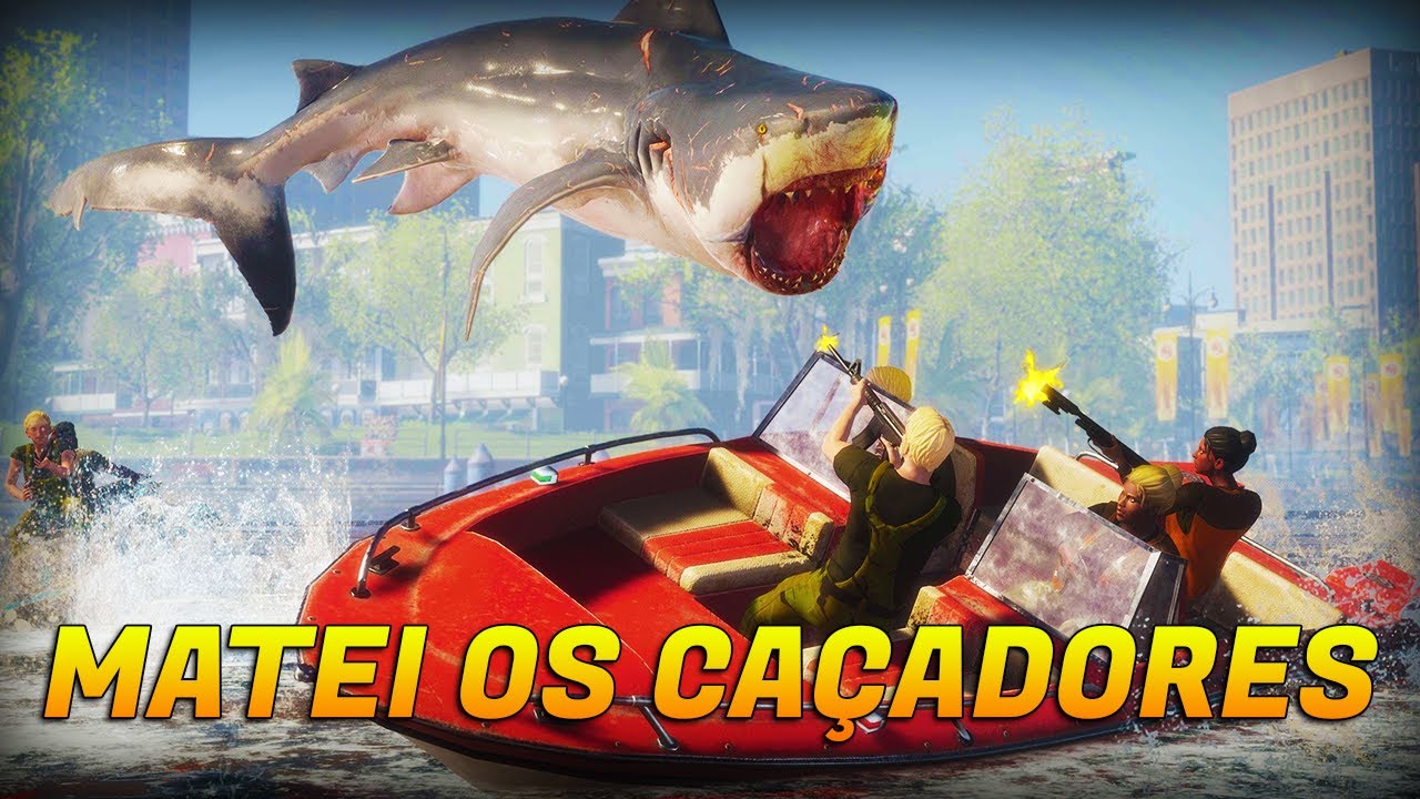 MATANDO OS CAÇADORES DE TUBARÃO em ManEater #2