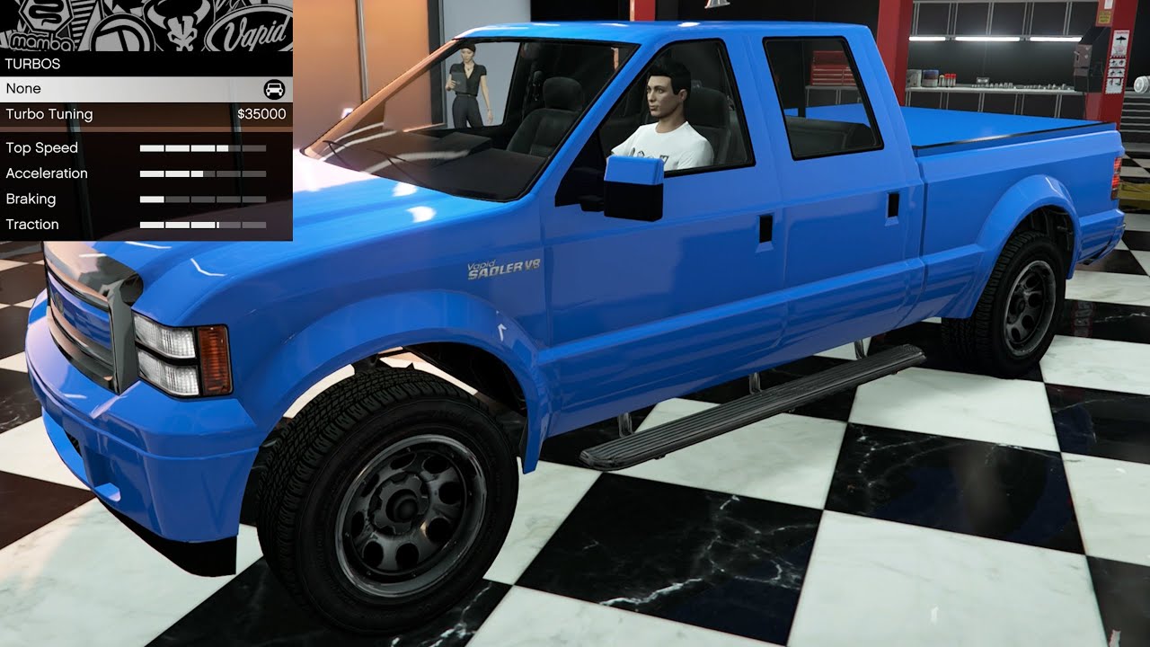 GTA 5 - OG Vehicle Customization - Vapid Sadler (Ford F-250)