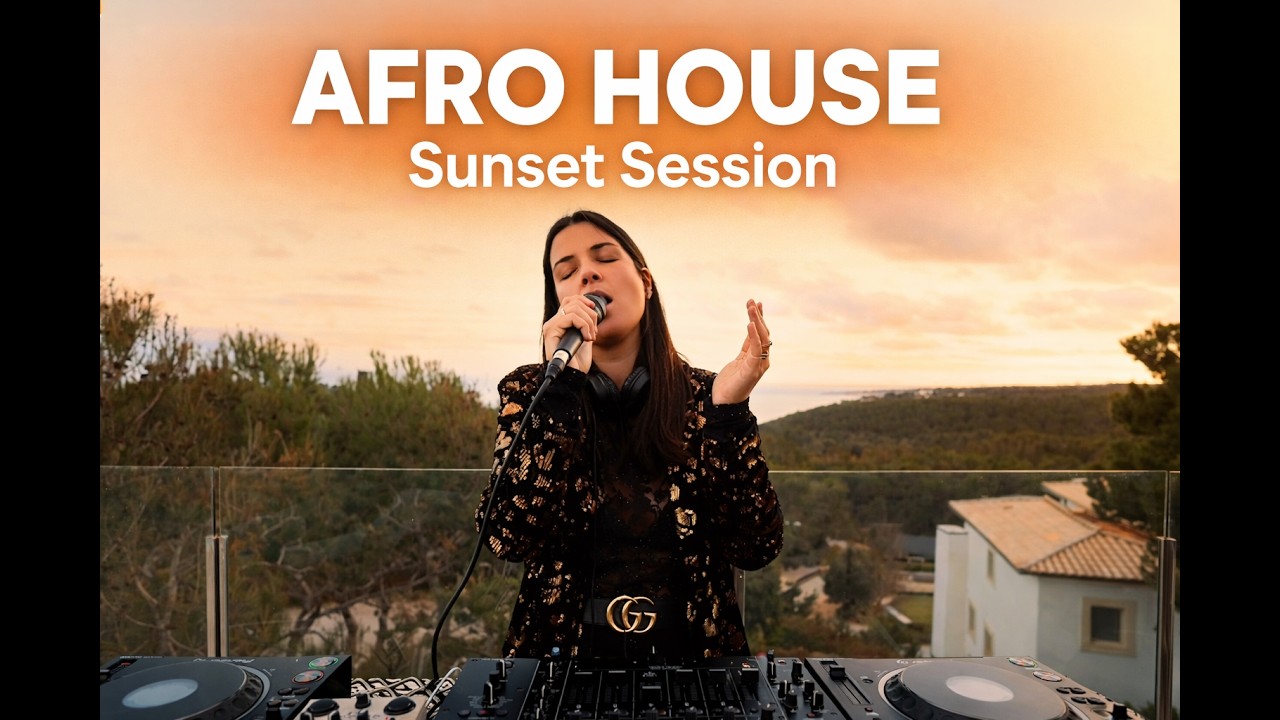 Afro House DJ Set with Live Vocals in Mallorca | Sunset Villa Session