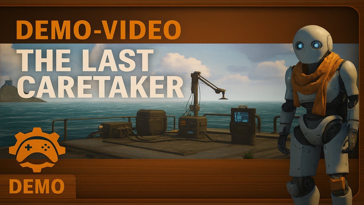 The Last Caretaker (Demo) | Verlassene Station, einsamer Roboter | Demo-Donnerstag