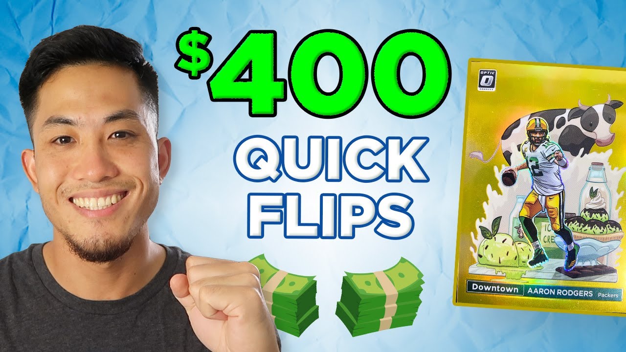 $400 Profit In 1 Day! (How to Flip Sports Cards QUICK)🔥