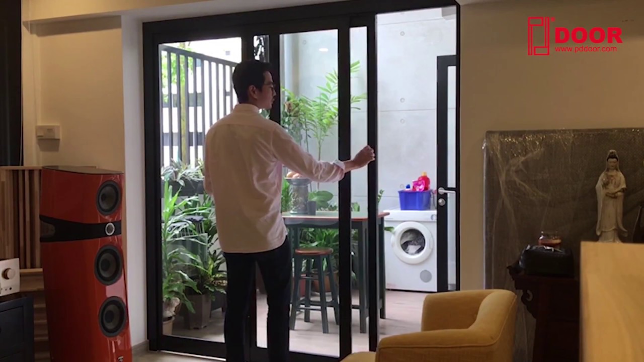 Balcony / Kitchen Entrance / Room Divider (3 Panels Door)