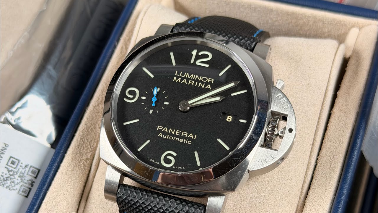 Распаковка Panerai Luminor Marina PAM1312 / PAM01312