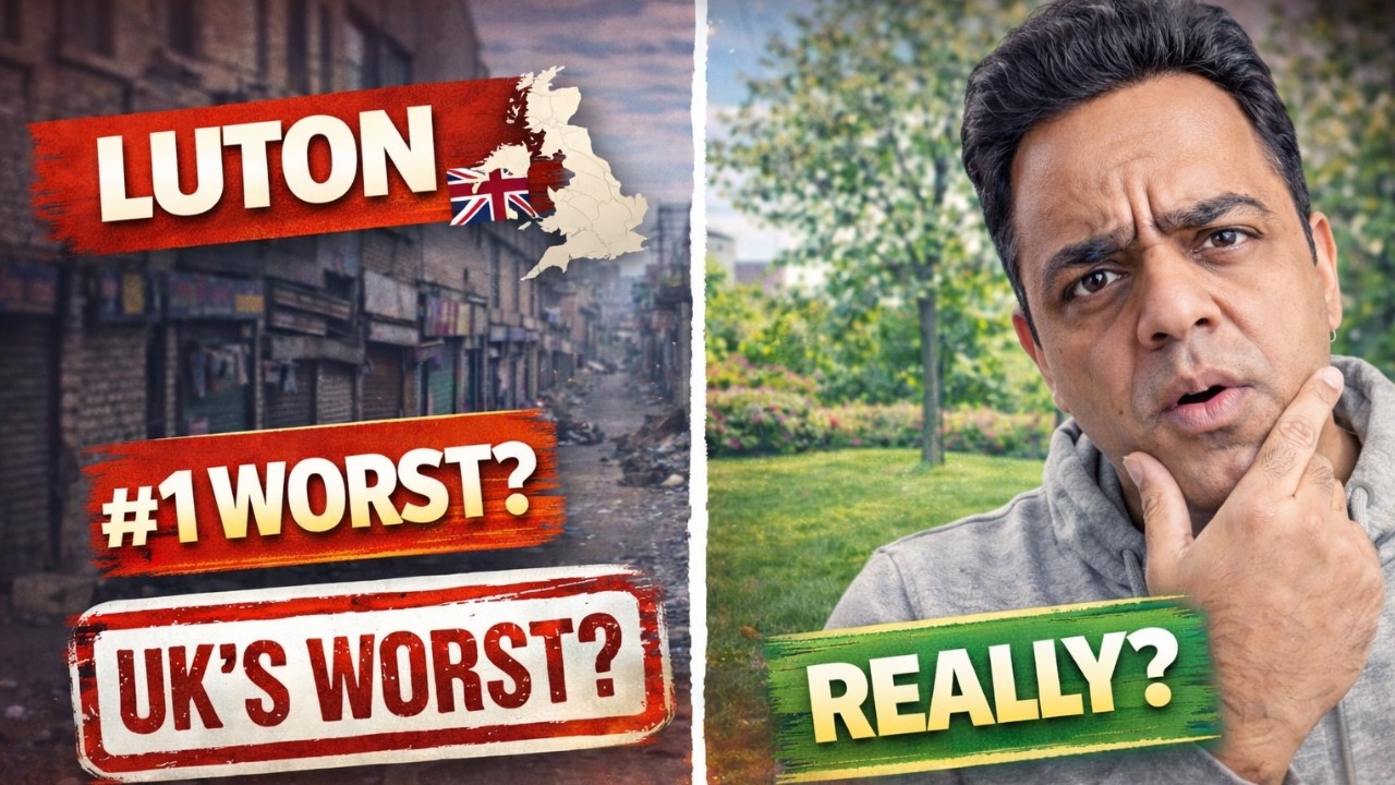 Is Luton REALLY the UK’s Worst Place to Live? 🇬🇧 (Myth vs Reality) @globalhandaslife
