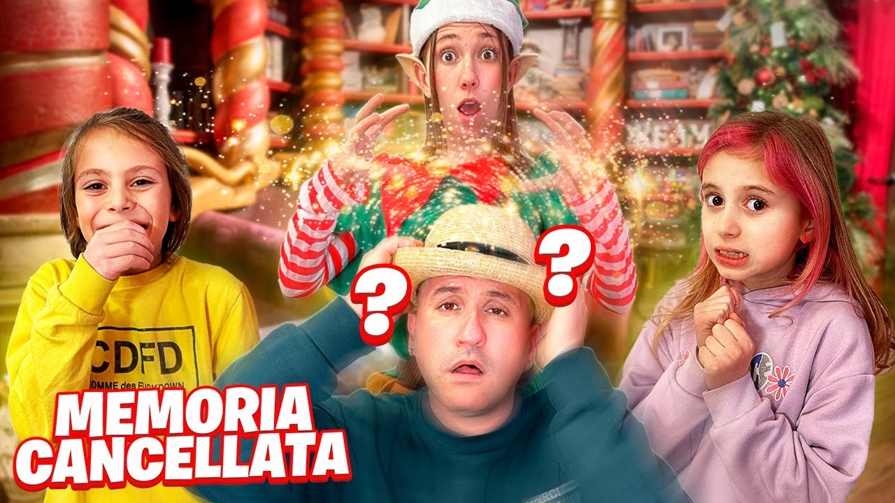 L'ELFO MISTERIOSO CANCELLA LA MEMORIA A PAPÀ SALVO INSIEME A GIORGIA E IL SUO FIDANZATO MATTIA!