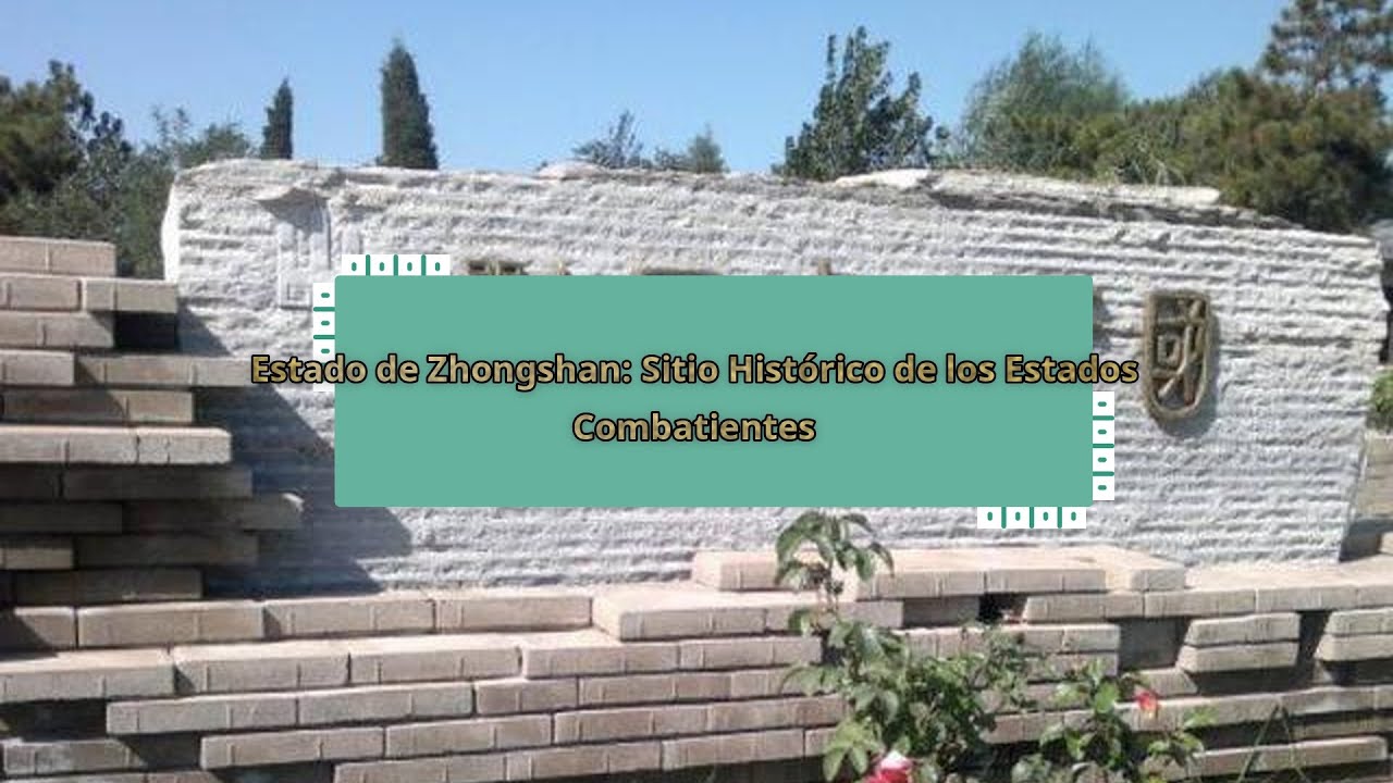 Estado de Zhongshan: Sitio Hist&oacute;rico de los Estados Combatientes