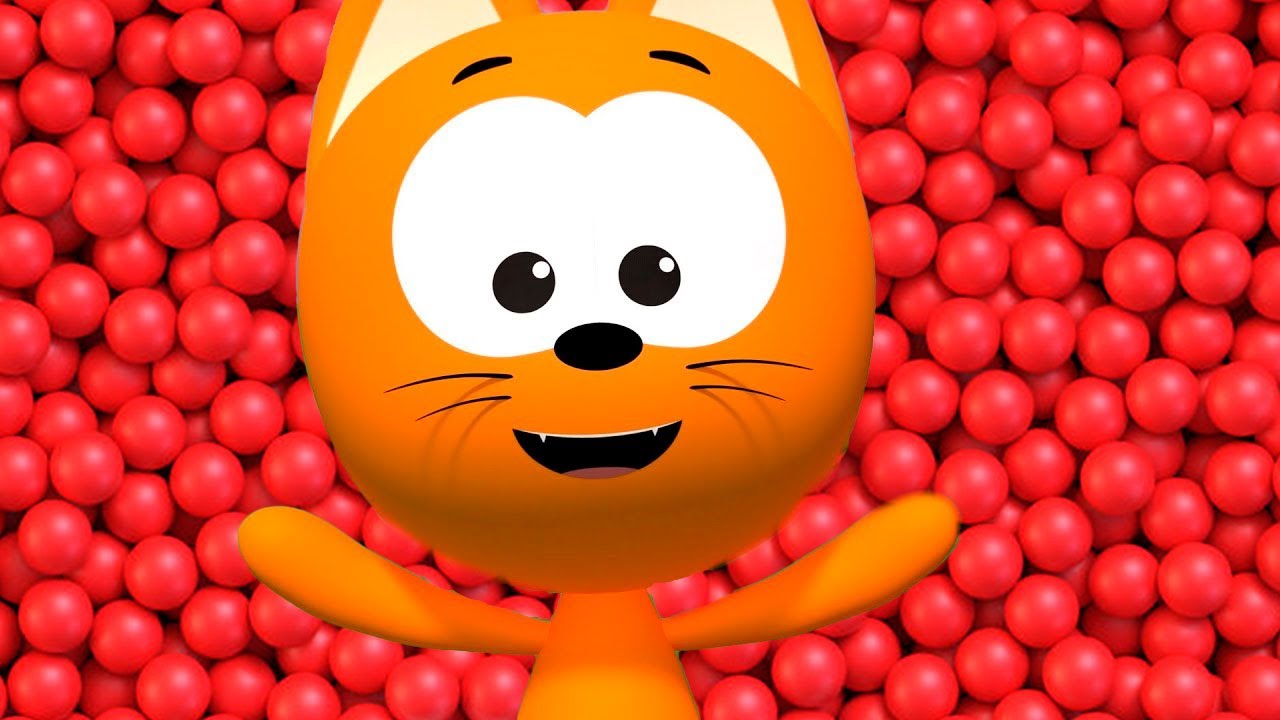 Котенок Котэ Meow Kitty lompat ke clouds! बादल से गिरे फल 🍓🍌 Cartoons anak-anak &bull; बच्चों के लिए