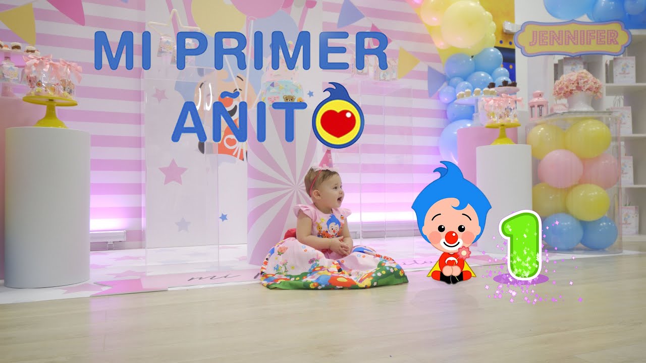 Ideas para fiesta de 1 Año | Decoracion de Plim Plim | Jennifer mi primer añito | 2022