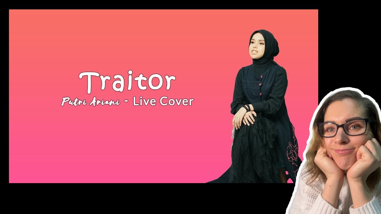 Putri Ariani - Traitor (Olivia Rodrigo Cover) | Music Reaction |