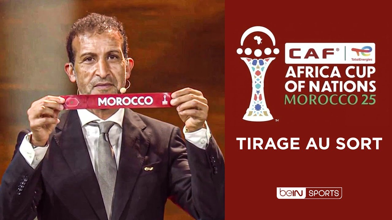 🏆🌍 Le TIRAGE AU SORT de la CAN 2025 en INT&Eacute;GRALIT&Eacute; !