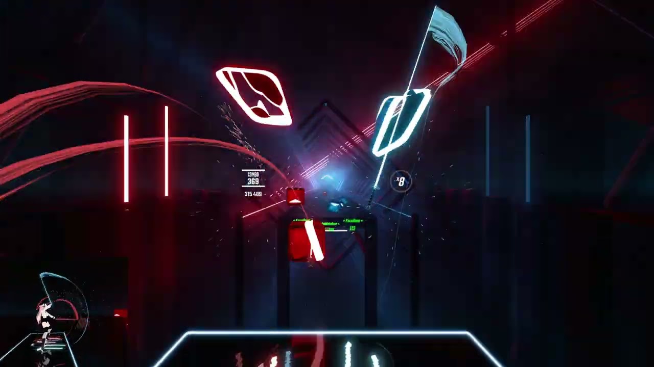 [Beat Saber] Sheet Music Boss - Rush E 2 (Hard)
