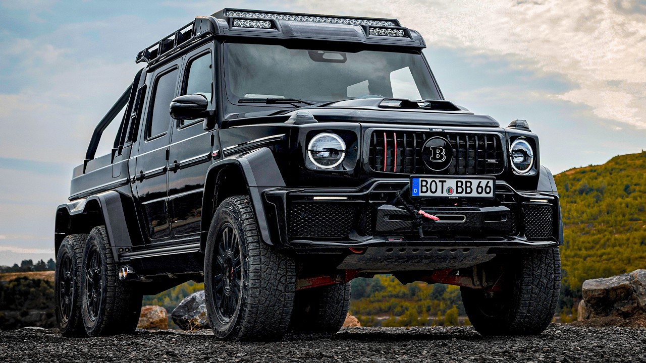 2026 Brabus XLP 800 6x6 Adventure Based on AMG G63!