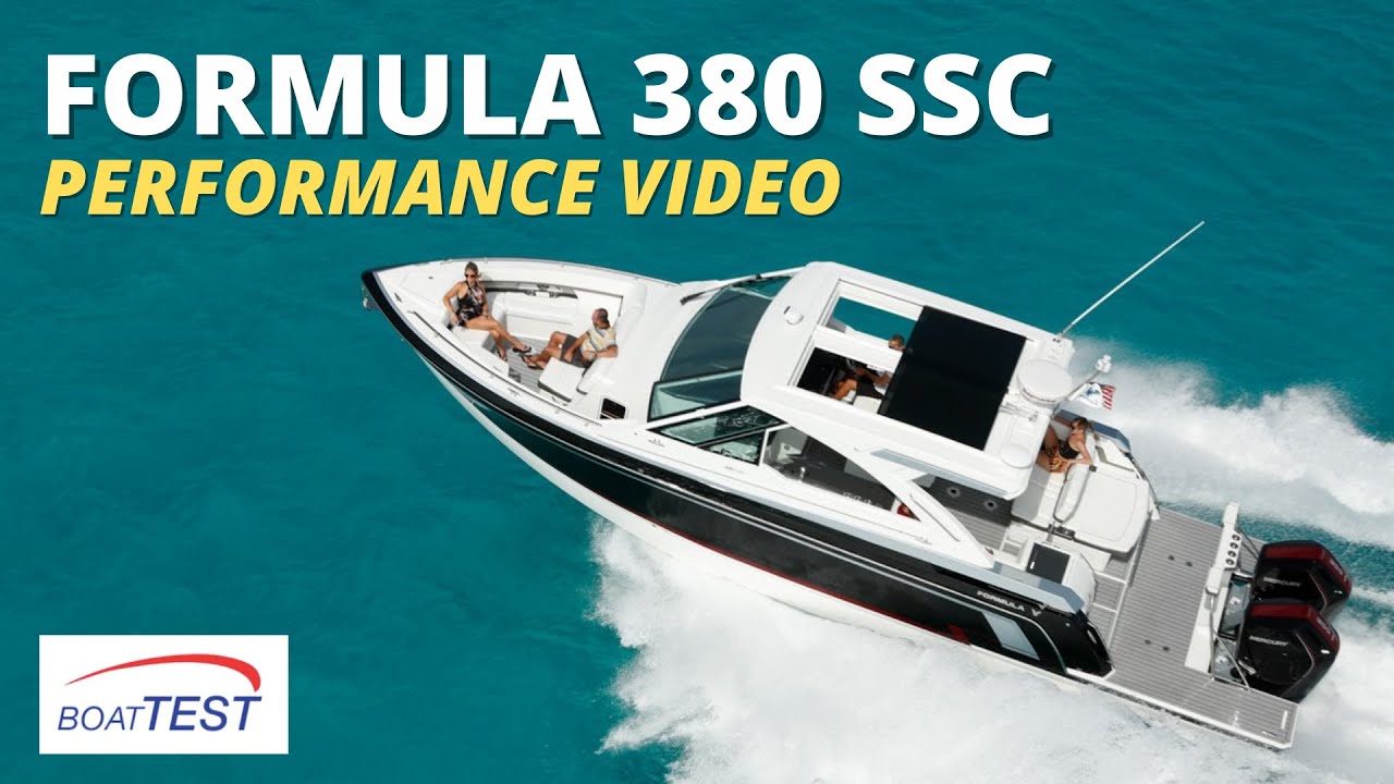Formula 380 Super Sport Crossover (2022) — тестовое видео от BoatTEST.com