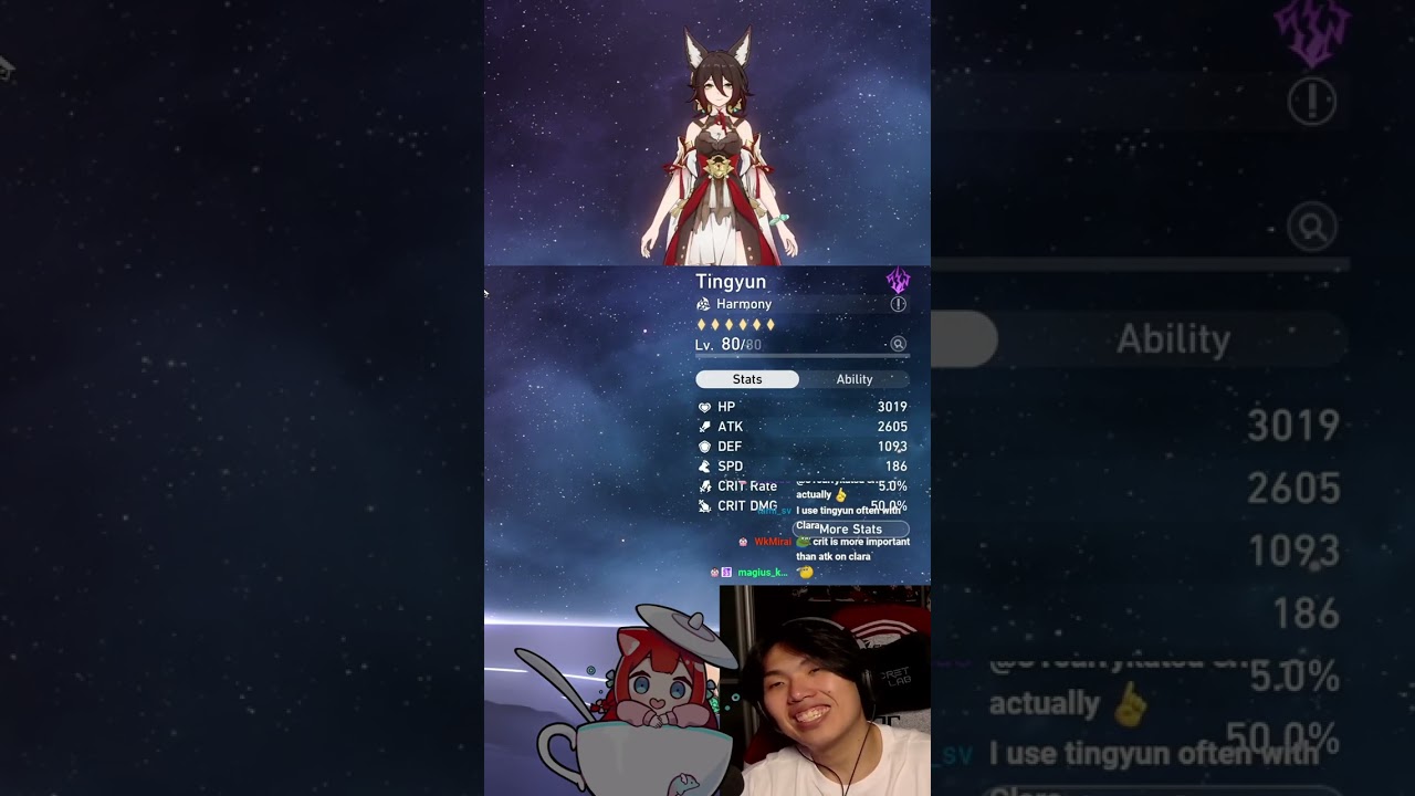 SWEETILY'S TINGYUN BREAKS MRPOKKE | #mrpokke #sweetily #honkaistarrail