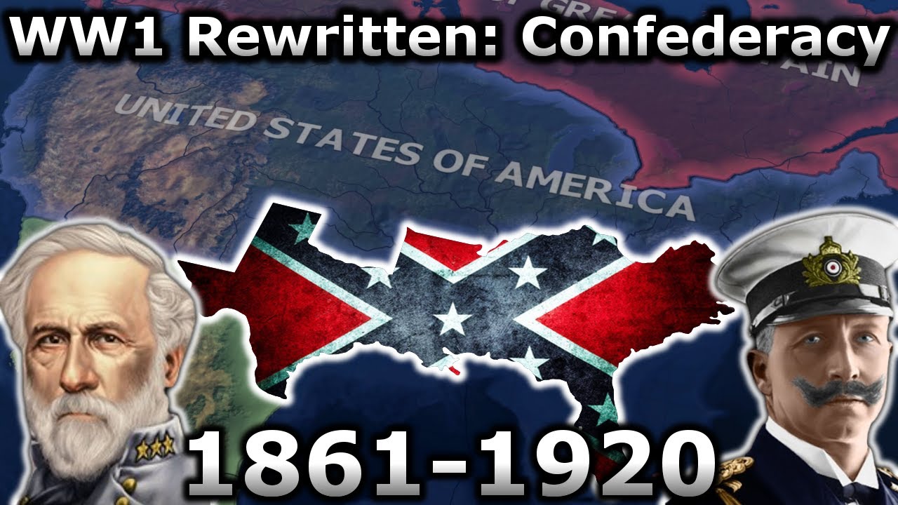 What if the Confederacy won? | HOI4 Timelapse