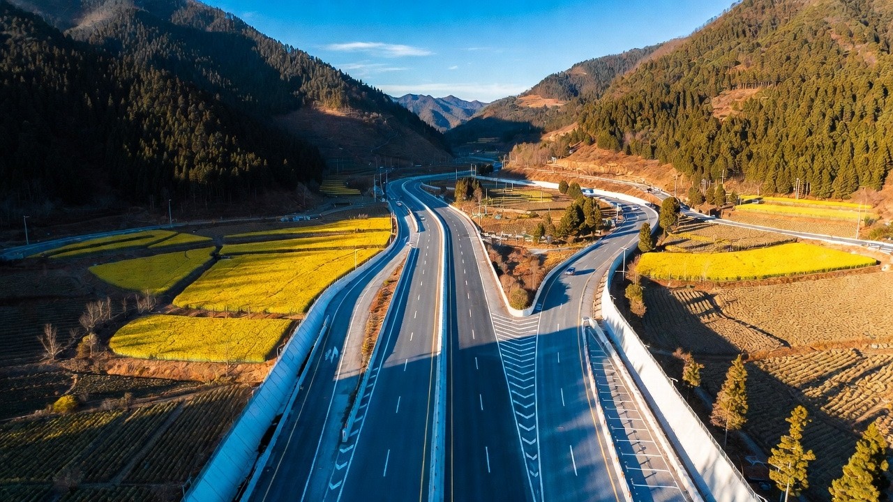 穿越川渝邊界，駕車從四川安岳龍台鎮到重慶大足石刻絕美公路之旅  4K HDR