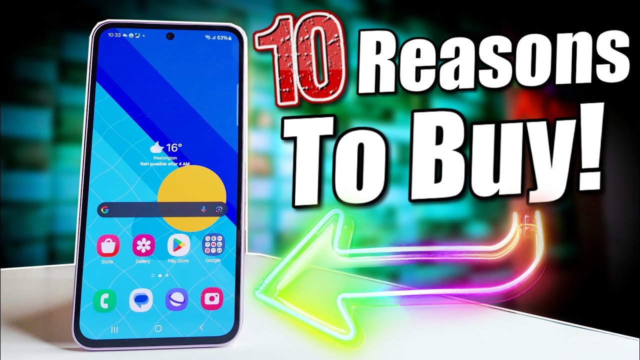 10 причин купить Samsung Galaxy A35 5G!
