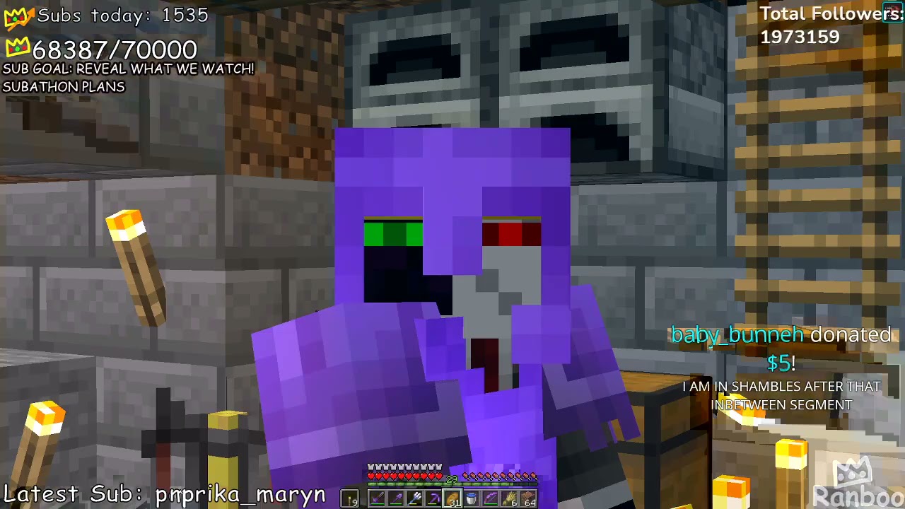 Ranboo and tommyinnit prepare for there plan to break into the prison on the dream smp (VOD)