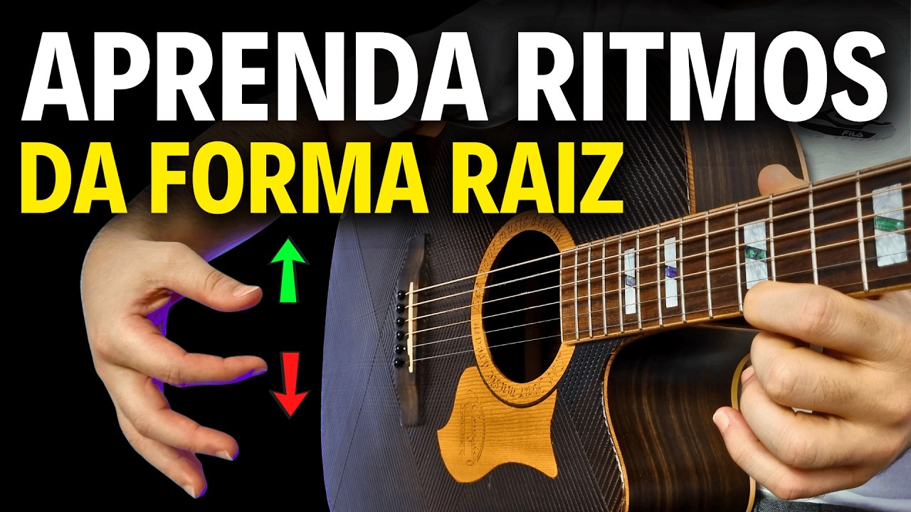 Solucione seus problemas de RITMO no violão com esse MÉTODO RAIZ