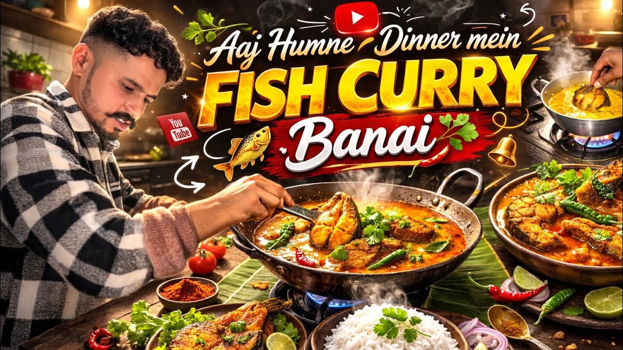 Aaj Dinner Mein Banai Zabardast Fish Curry 😋 | Ghar Ki Special Recipe