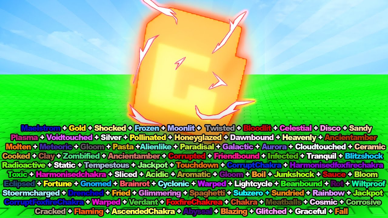 I Grew EVERY MUTATION on Maple Resin In Grow A Garden