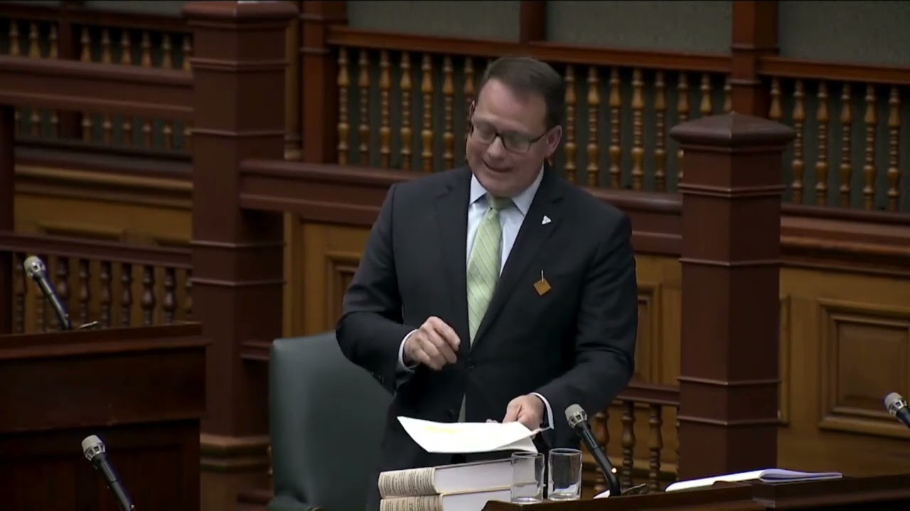 Mike Schreiner debates Fall Economic Statement