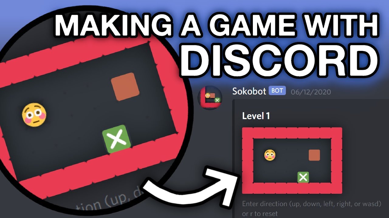 Создание игры с помощью API ботов Discord