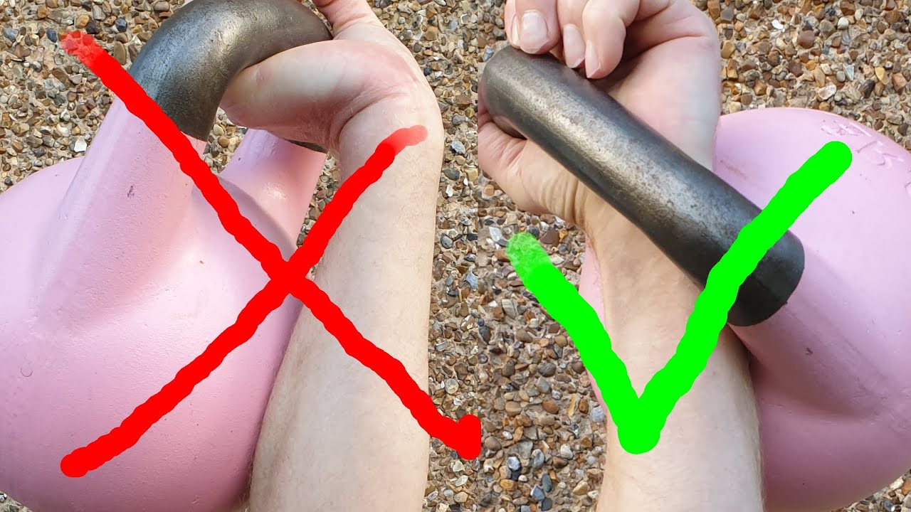 ℹ👨🏻‍🎓Самая большая ошибка при поднятии гири. Обучалка. The worst mistake when lifting a kettlebell