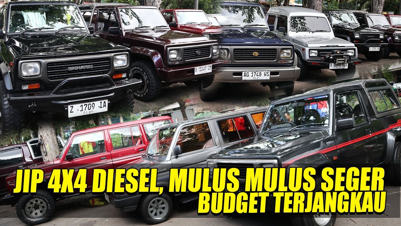 4X4 DIESEL KONDISI SEGER SEGER MULUS HARGANYA PALING TERJANGKAU