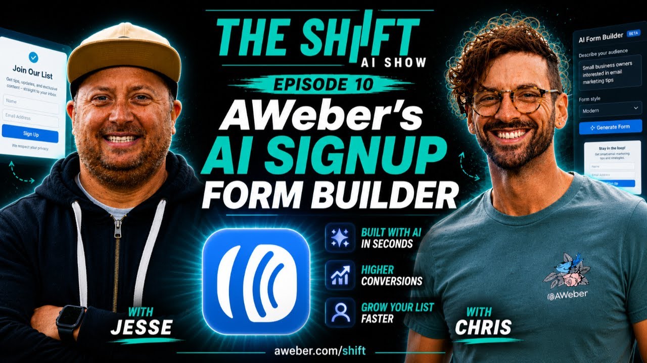 AI Signup Form Builder: Create Email Opt-In Forms By Describing Them / The Shift AI Show: Episode 10