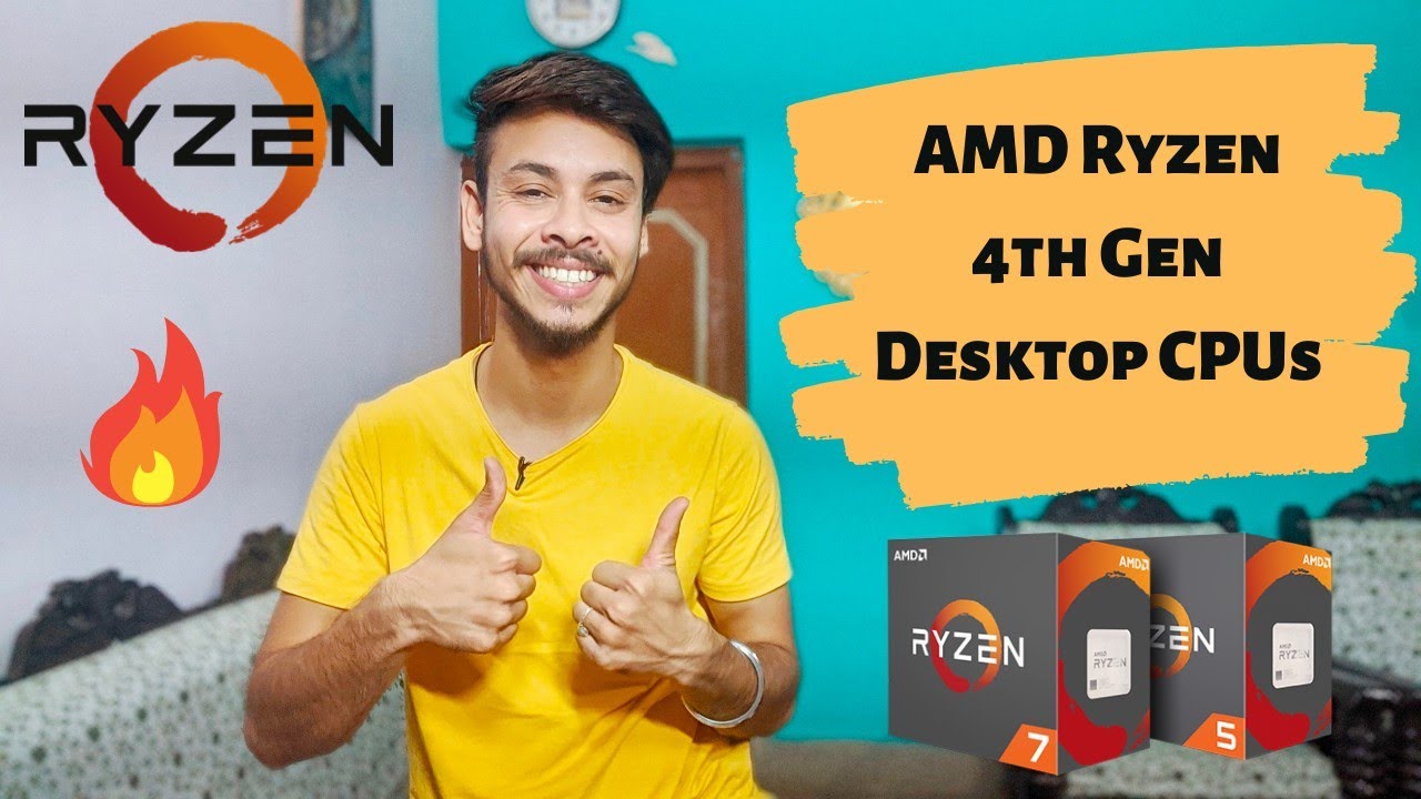 AMD Ryzen 4th gen Desktop CPUs | Ryzen 4000 Series Processors - But Bad News is... 🥺🥺