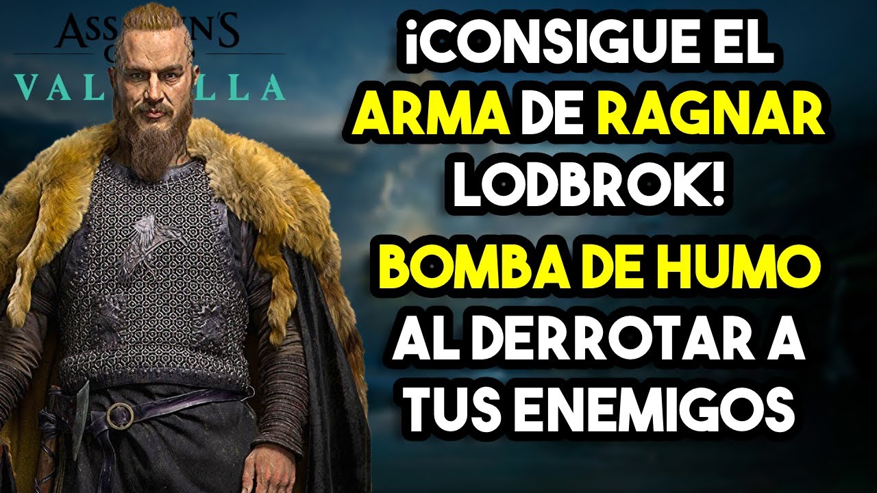 💥Como CONSEGUIR el ARMA de RAGNAR LODBROK en ASSASSIN´S CREED VALHALLA💥 ARMA RAGNAR AC VALHALLA