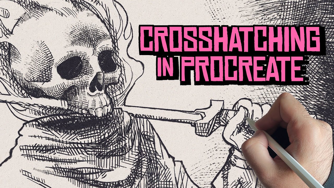 Как создавать штриховку в Procreate | Учебник + Кисти + Упражнения