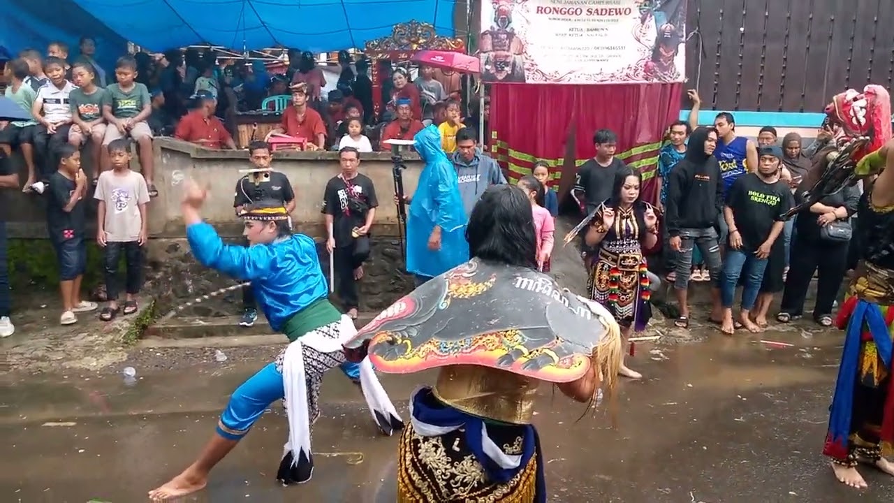 RONGGO SADEWO jaranan campursari live kebonan  paspan