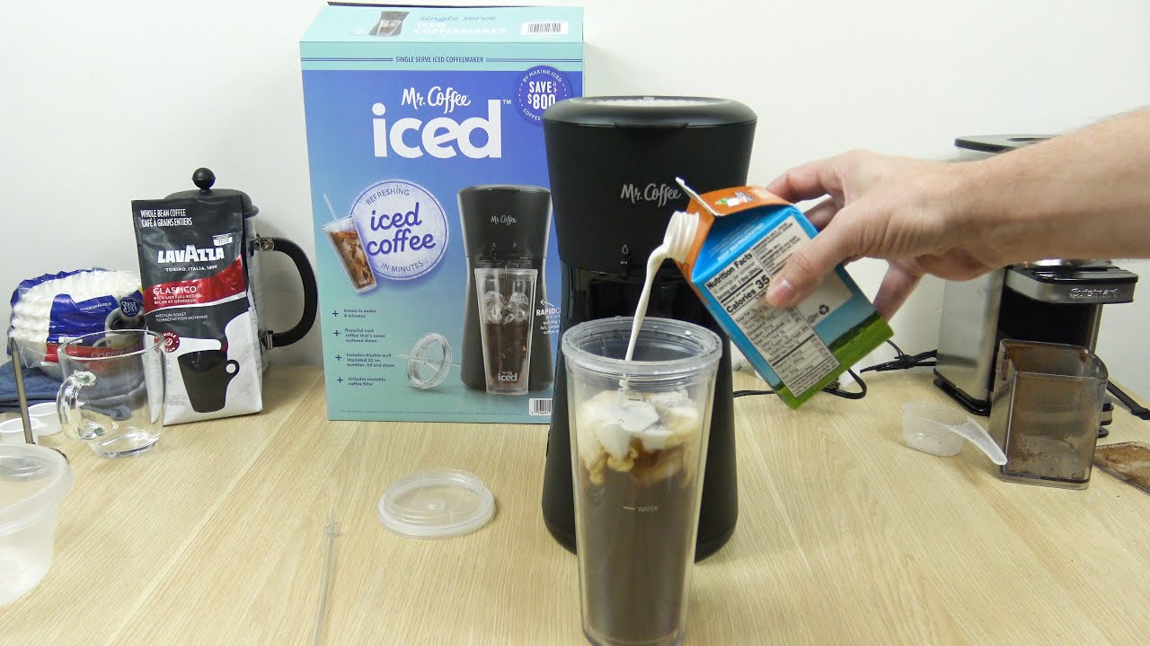 Кофеварка Mr. Coffee Iced — как пользоваться (демонстрация)