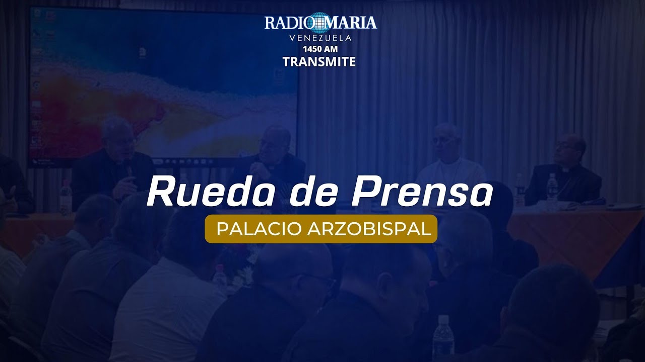 Rueda de Prensa desde la Arquidiócesis de Caracas