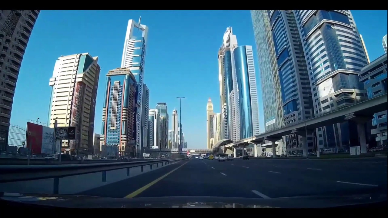 Relaxing Dubai Drive