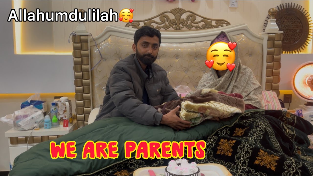 Allahumdulilah we are parents 🥰❤️||daily vlogs||happy vlogs 