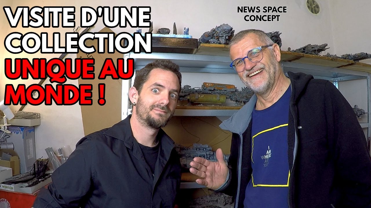 IL FABRIQUE DES VAISSEAUX SPATIAUX AVEC DES OBJETS TROUVÉS DANS NOS POUBELLES !