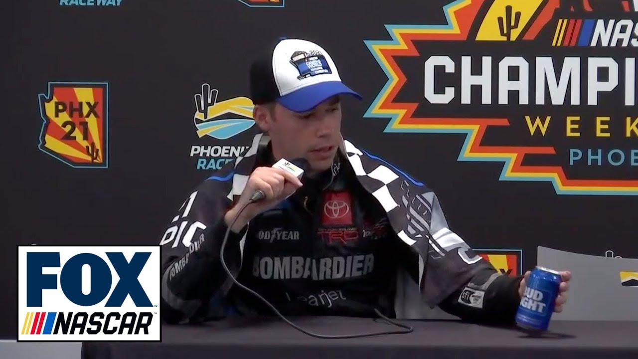 Ben Rhodes' hilarious post-race press conference | NASCAR ON FOX